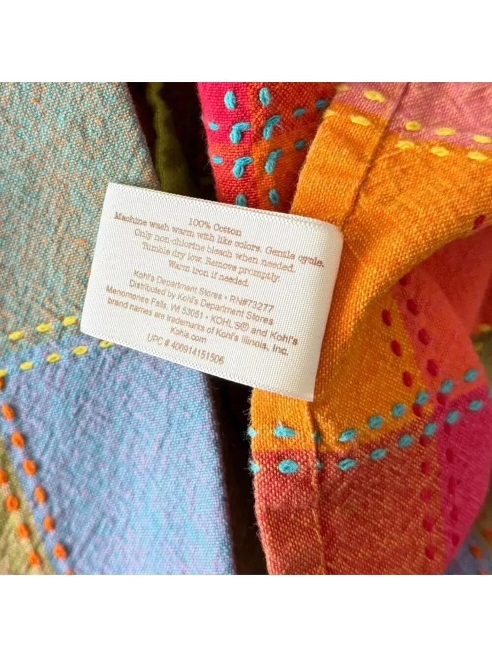 Sonoma Madras‎ Plaid Farmhouse Cottagecore Boho Tablecloth Cotton Rectangle